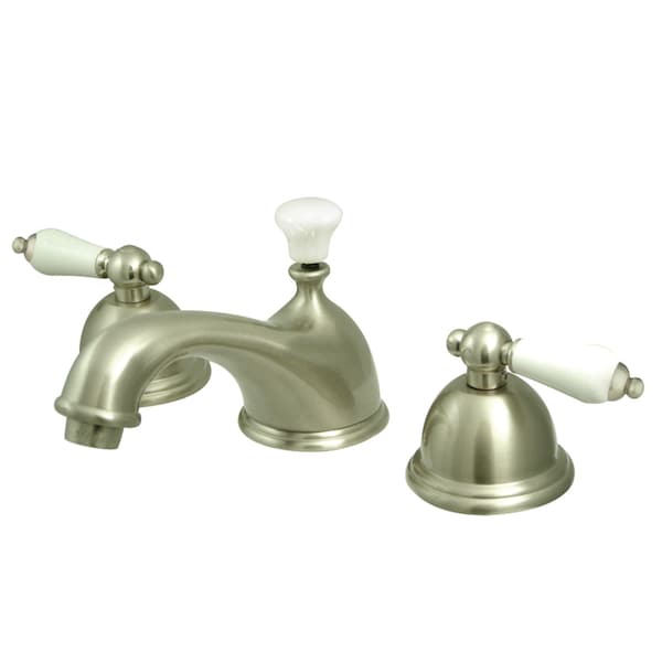 KS3968PL 8" Widespread Bathroom Faucet, Brushed Nickel